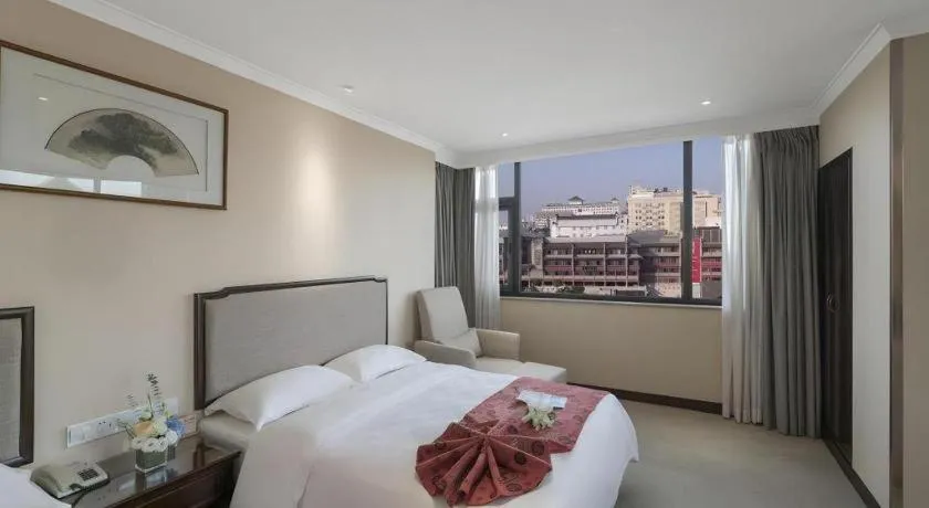 Bed in Bell Tower Hotel