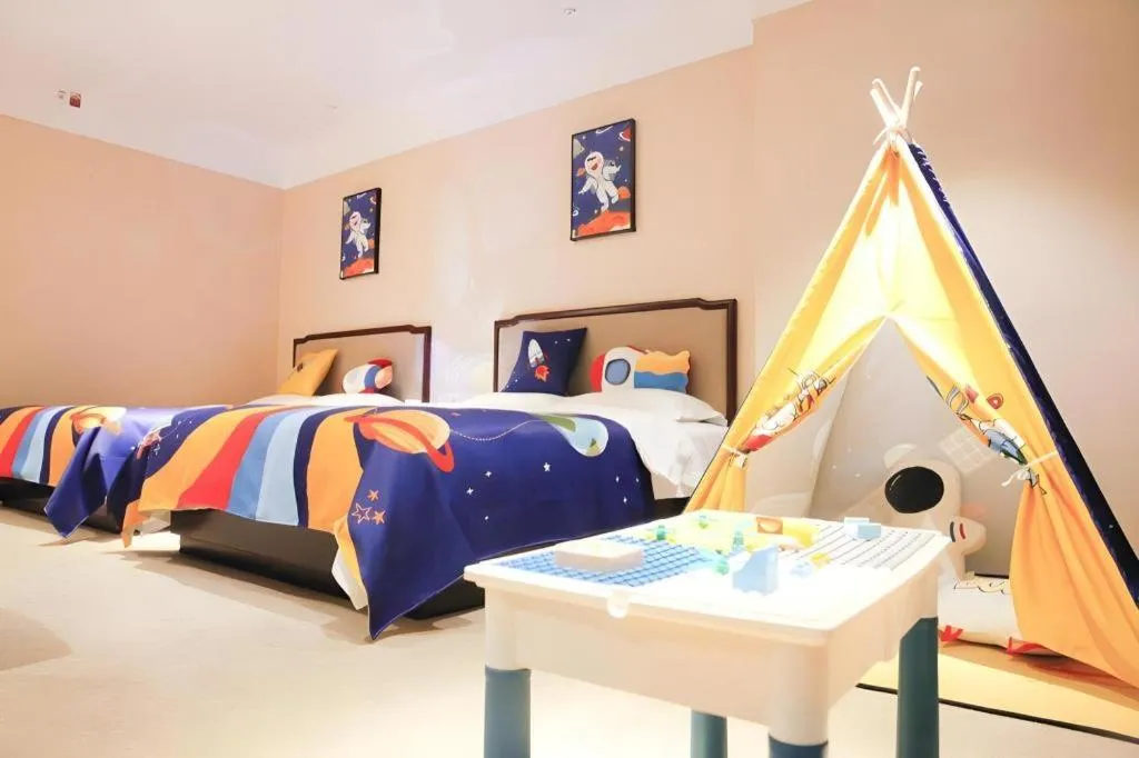 Bed in Bell Tower Hotel