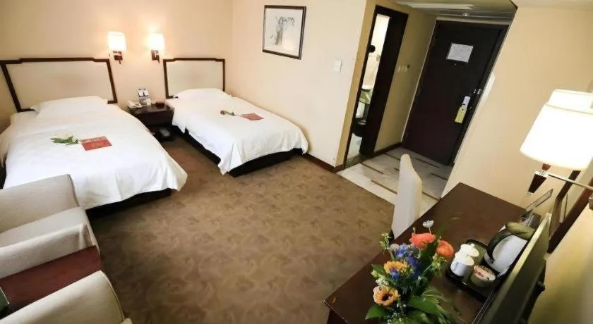 Bed in Bell Tower Hotel