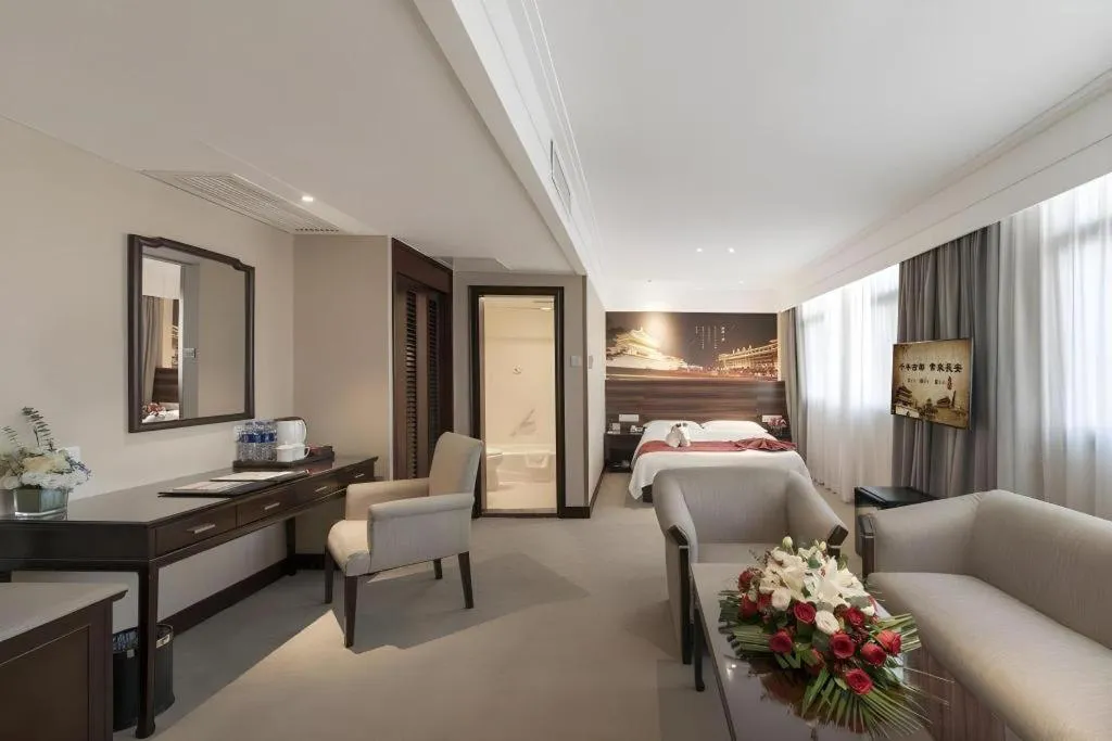 Bed in Bell Tower Hotel