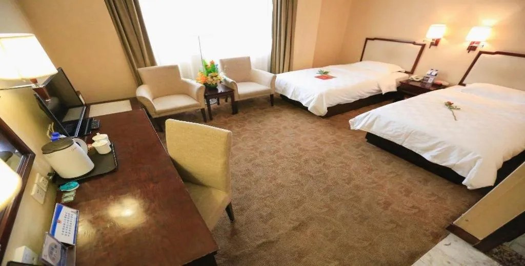 Bed in Bell Tower Hotel