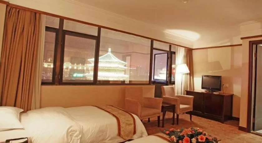 Bed in Bell Tower Hotel
