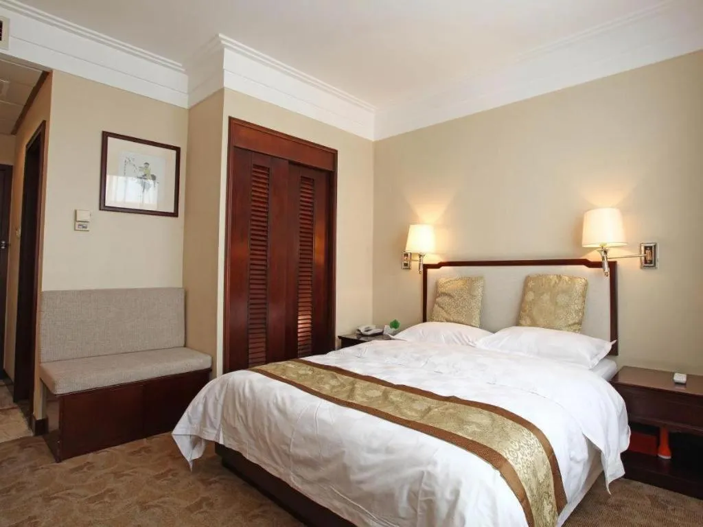 Bed in Bell Tower Hotel