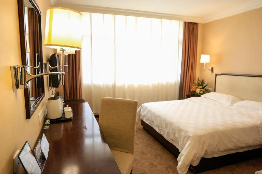 Bed in Bell Tower Hotel