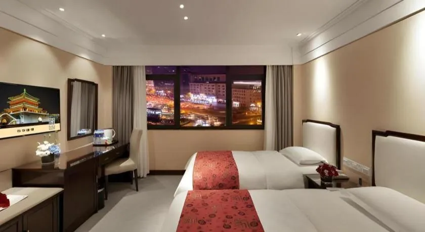 Bed in Bell Tower Hotel