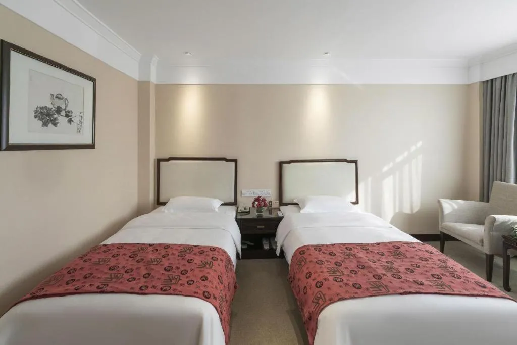 Bed in Bell Tower Hotel