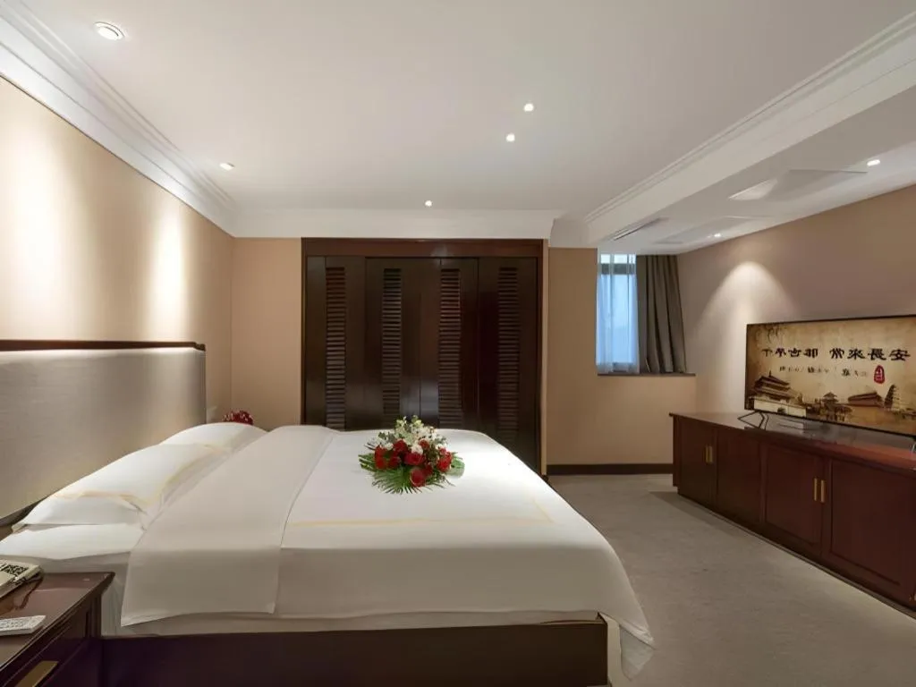 Bed in Bell Tower Hotel