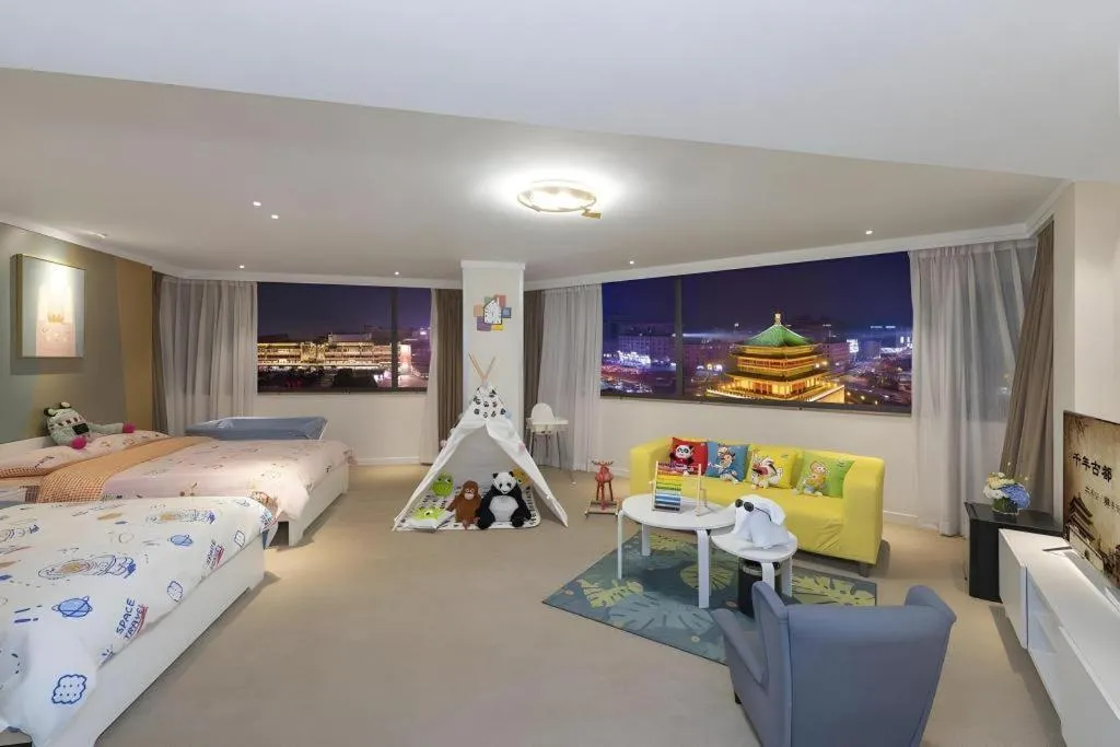 Bed in Bell Tower Hotel