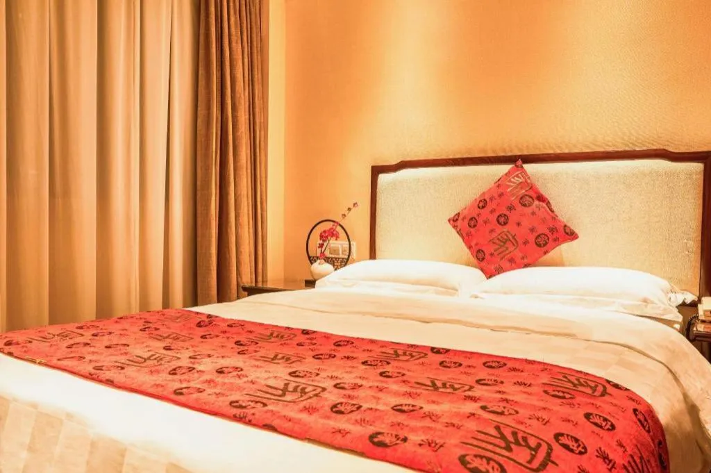 Bed in Bell Tower Hotel