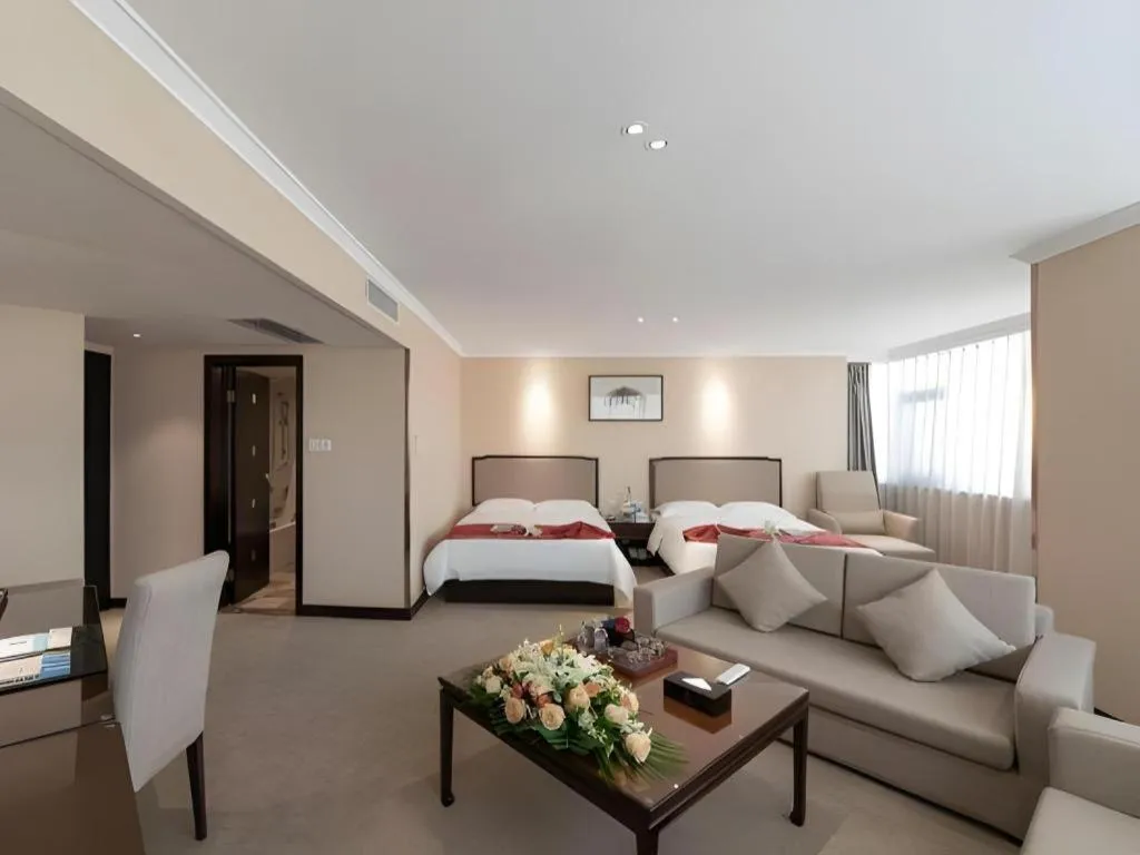 Bed in Bell Tower Hotel