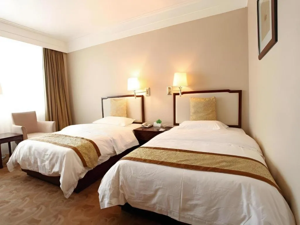 Bed in Bell Tower Hotel