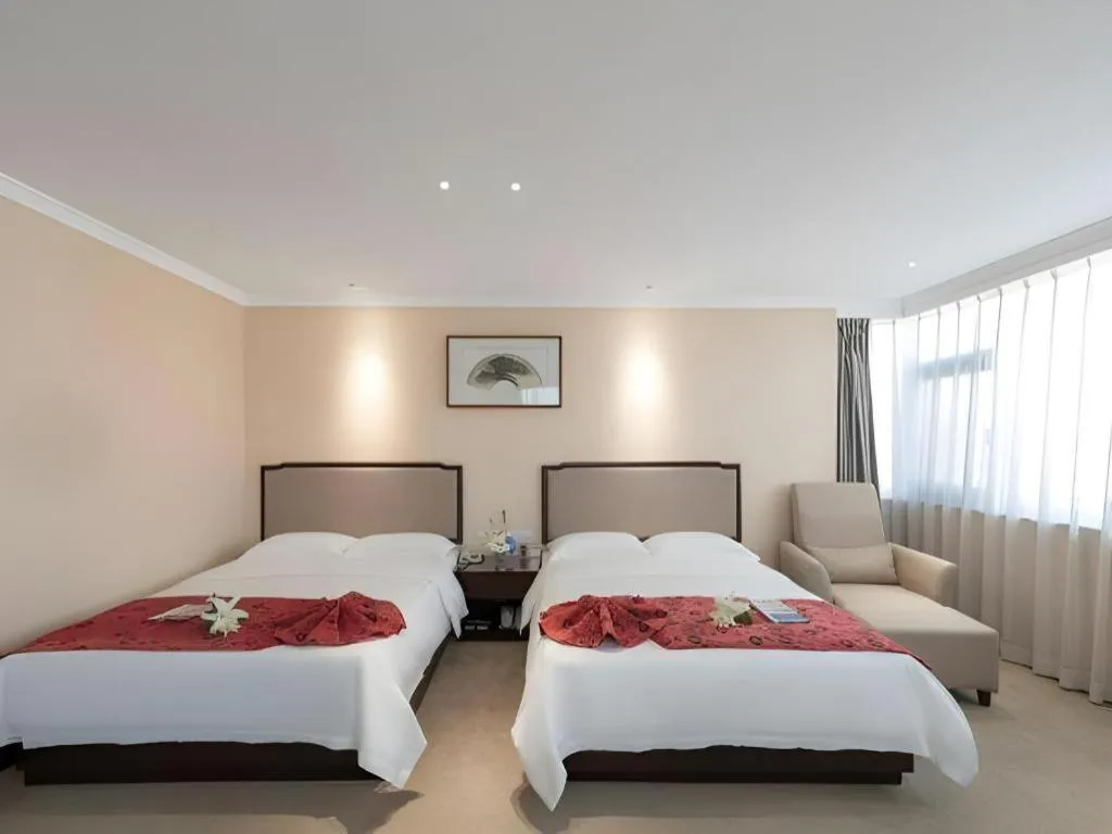 Bed in Bell Tower Hotel