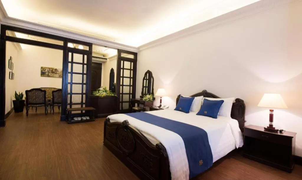 Bed in Hoa Binh Hotel