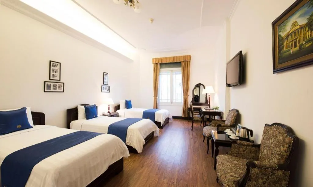 Bed in Hoa Binh Hotel