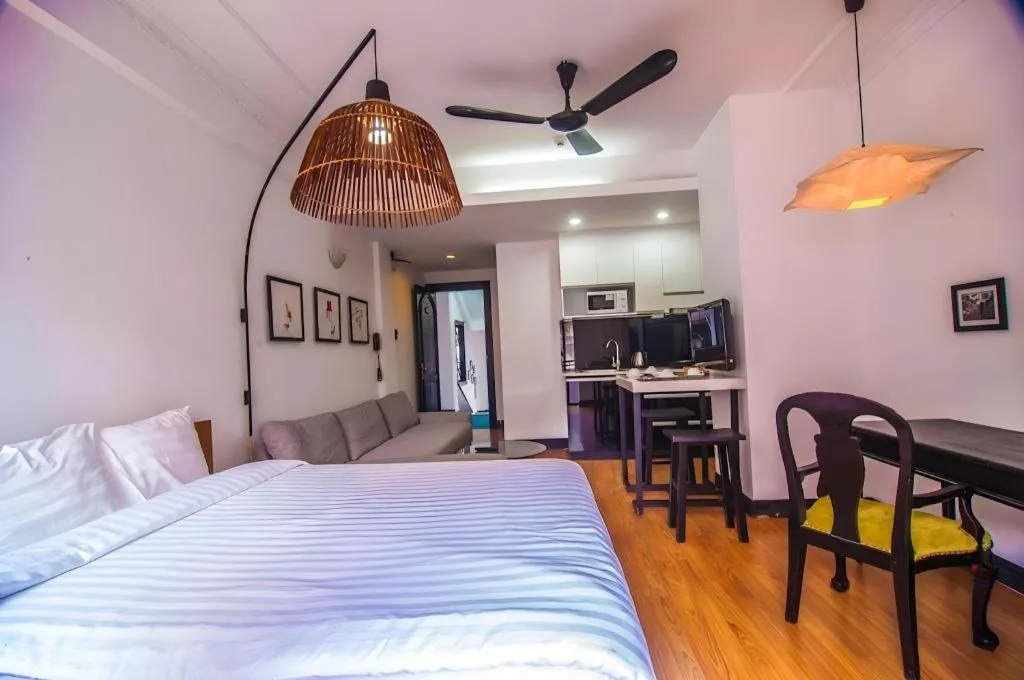 Bed in Hoa Binh Hotel