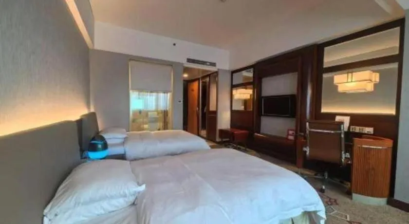 Bed in Cinese Hotel Dongguan