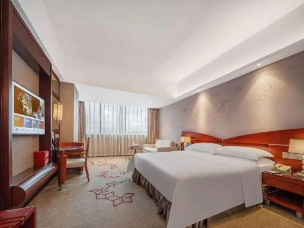 Bed in Cinese Hotel Dongguan