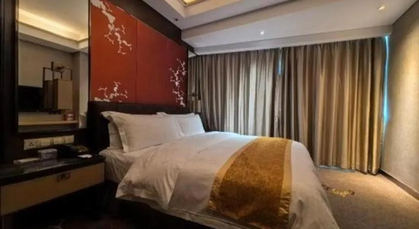 Bed in Cinese Hotel Dongguan