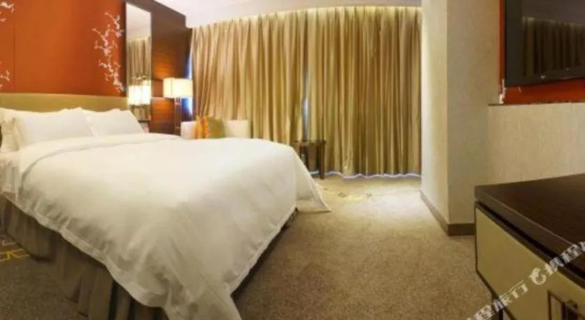 Bed in Cinese Hotel Dongguan