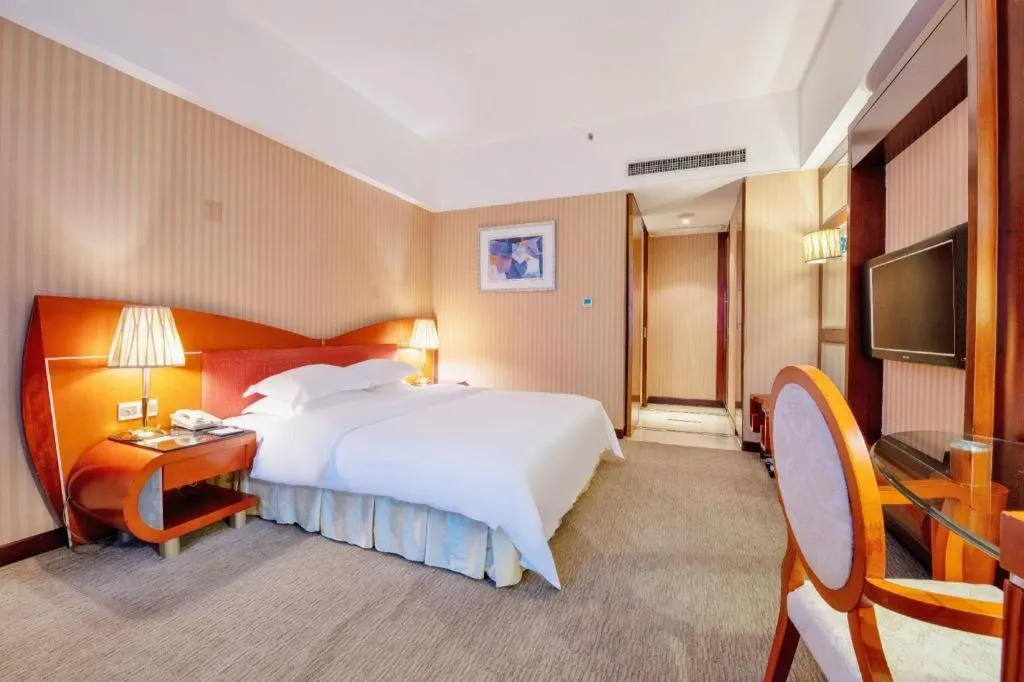 Bed in Cinese Hotel Dongguan