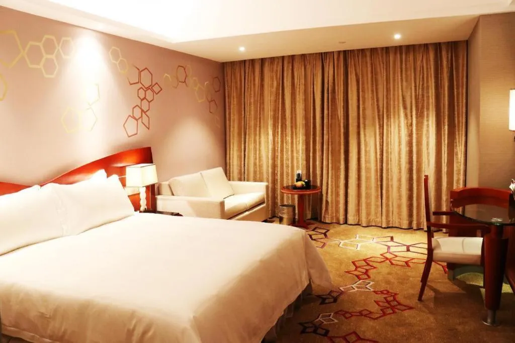 Bed in Cinese Hotel Dongguan