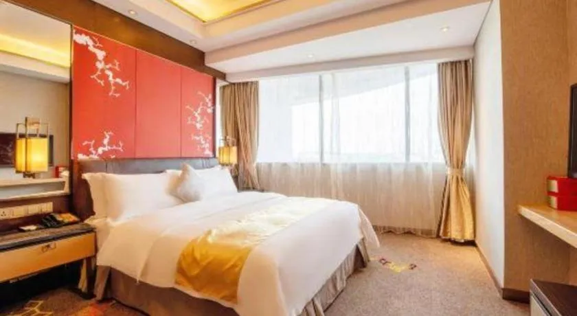 Bed in Cinese Hotel Dongguan