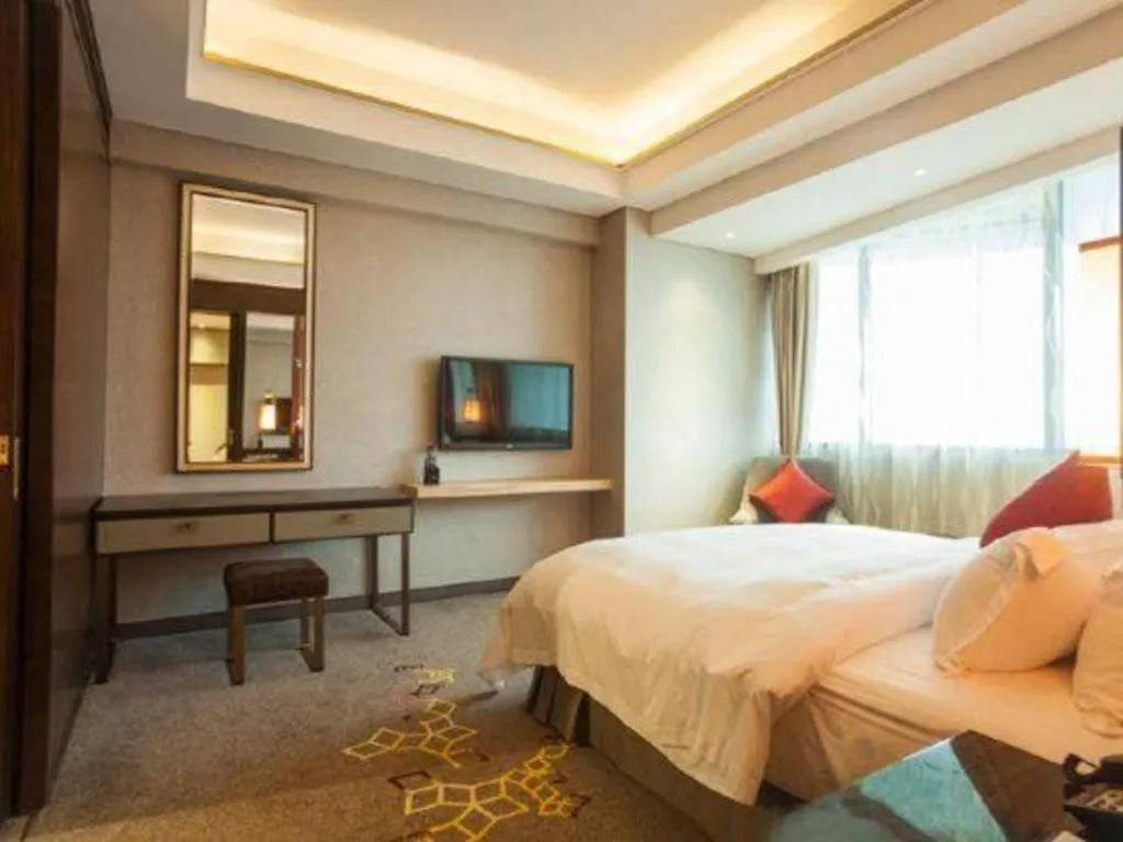 Bed in Cinese Hotel Dongguan