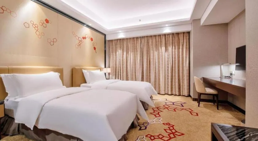 Bed in Cinese Hotel Dongguan