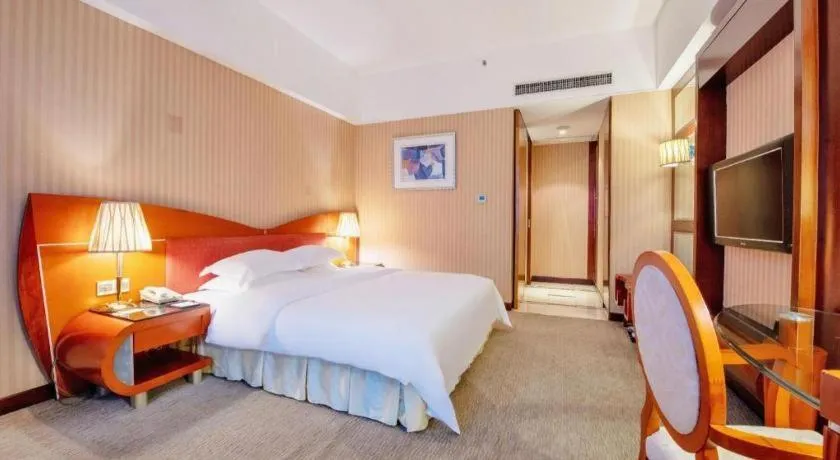 Bed in Cinese Hotel Dongguan