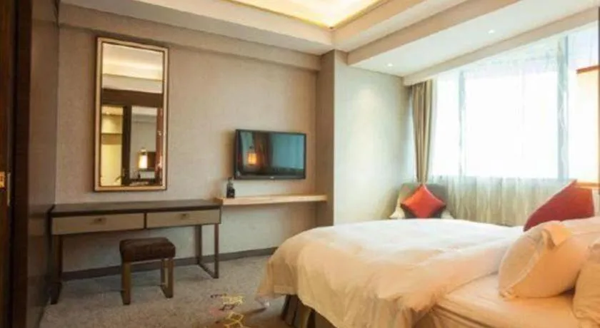 Bed in Cinese Hotel Dongguan