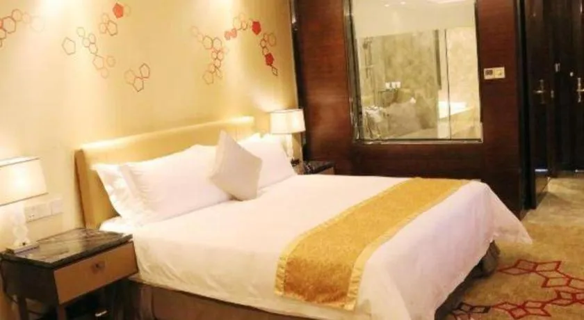 Bed in Cinese Hotel Dongguan