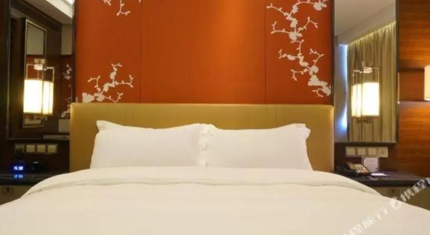 Bed in Cinese Hotel Dongguan
