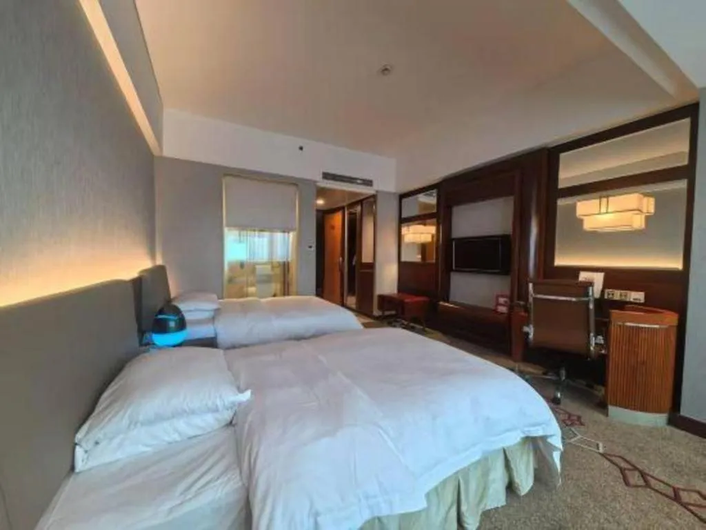 Bed in Cinese Hotel Dongguan