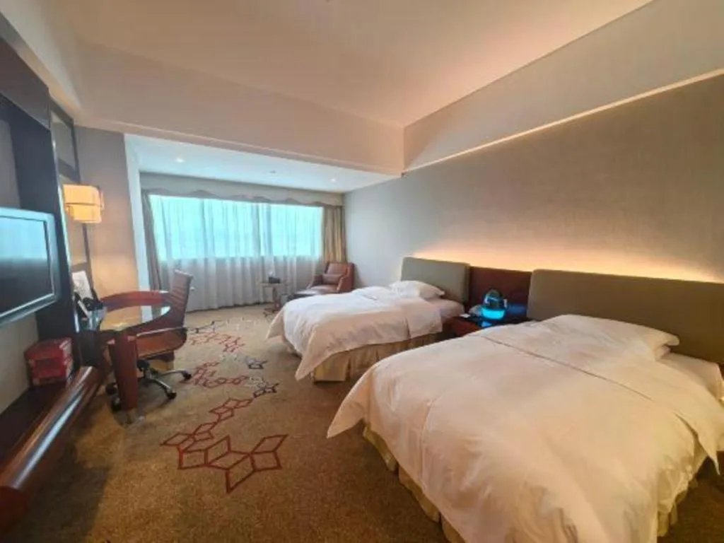 Bed in Cinese Hotel Dongguan