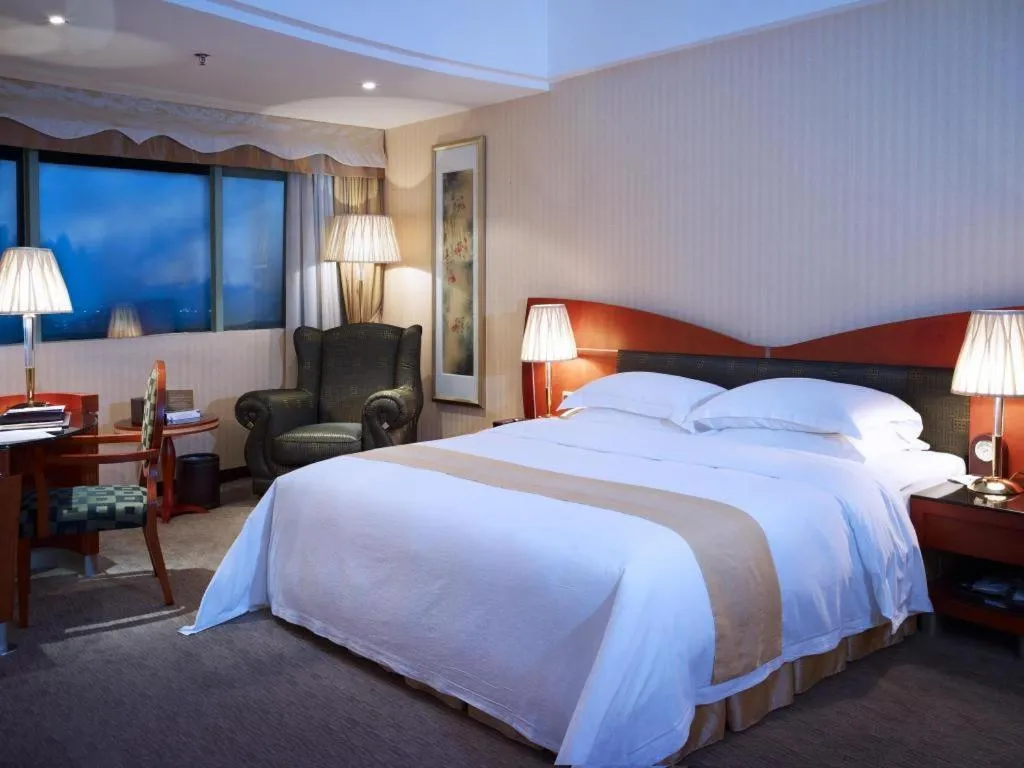 Bed in Cinese Hotel Dongguan