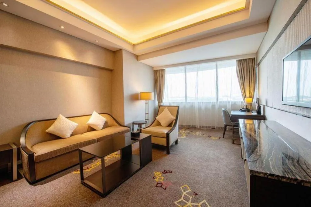 Bed in Cinese Hotel Dongguan