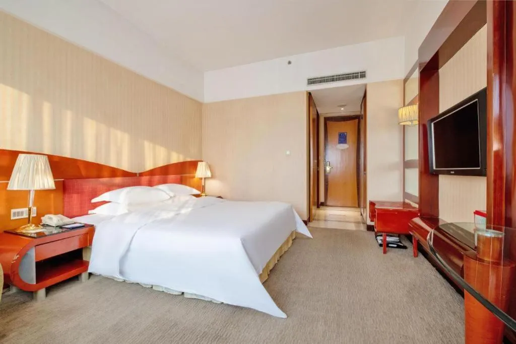 Bed in Cinese Hotel Dongguan