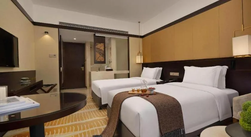 Bed in BaoHua Harbour View Hotel