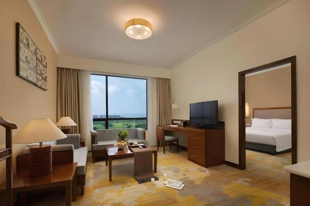 Bed in BaoHua Harbour View Hotel