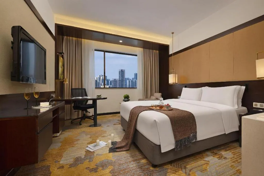 Bed in BaoHua Harbour View Hotel
