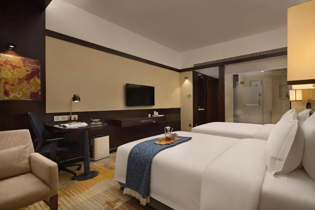 Bed in BaoHua Harbour View Hotel