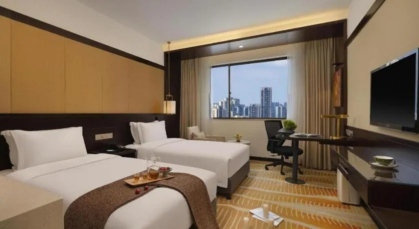 Bed in BaoHua Harbour View Hotel