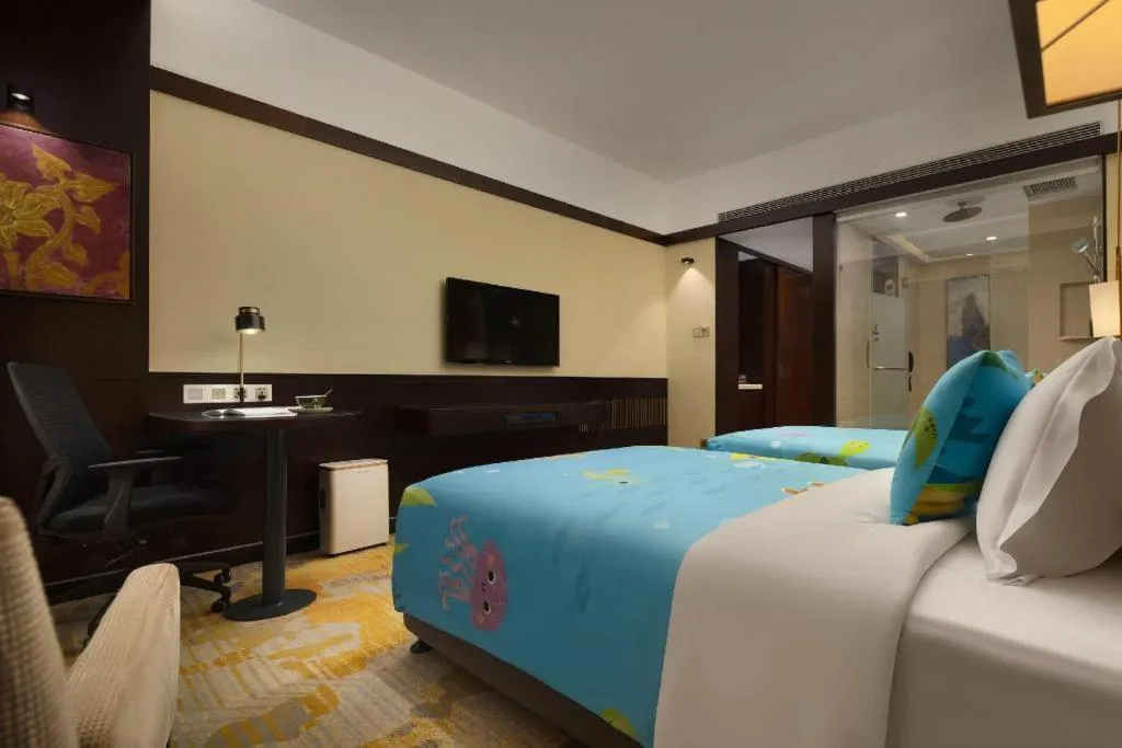 Bed in BaoHua Harbour View Hotel