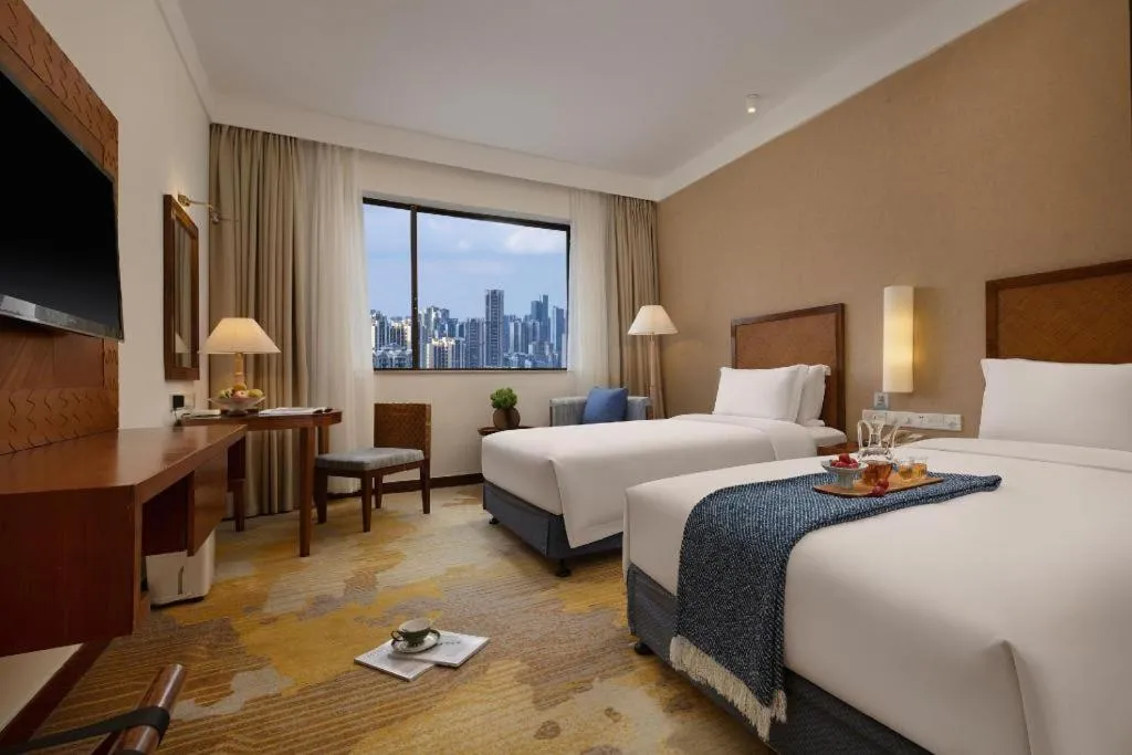 Bed in BaoHua Harbour View Hotel