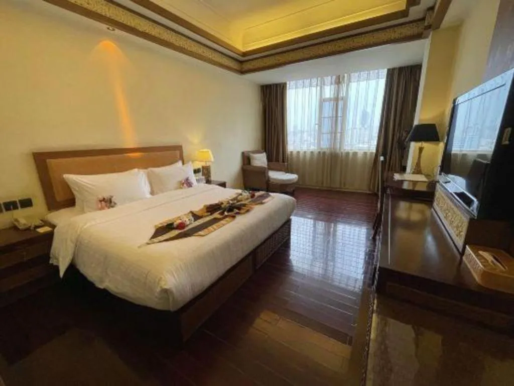 Bed in Kunming Tailong Hongrui Hotel