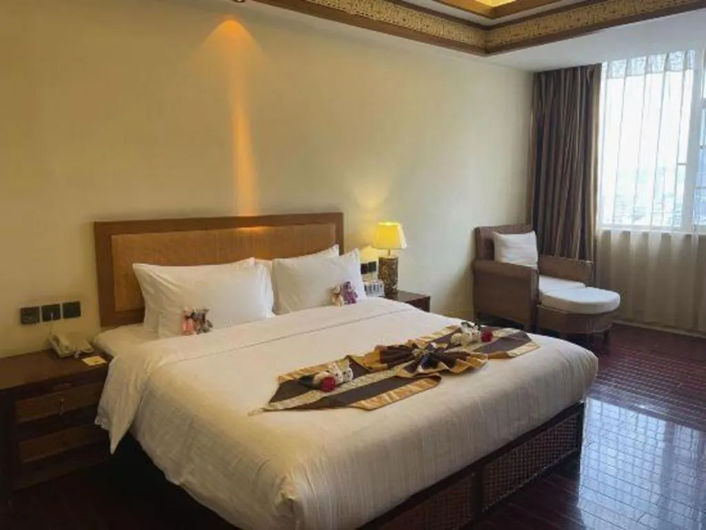 Bed in Kunming Tailong Hongrui Hotel