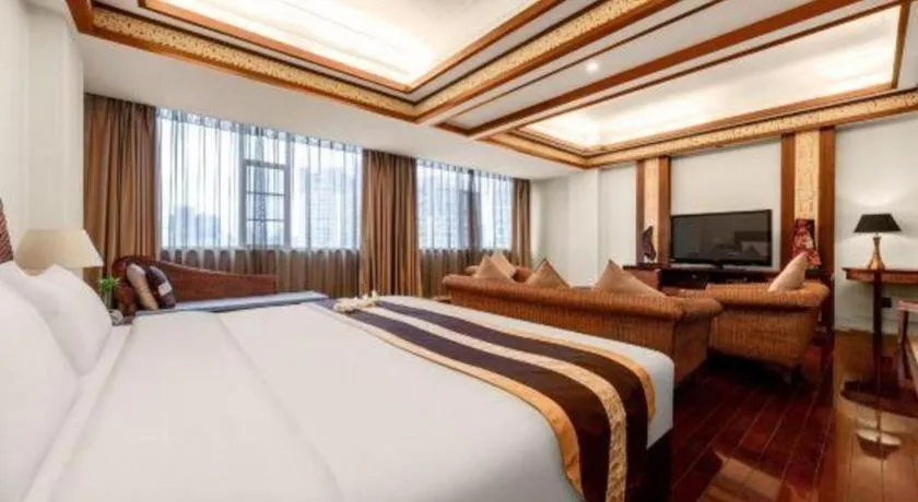 Bed in Kunming Tailong Hongrui Hotel