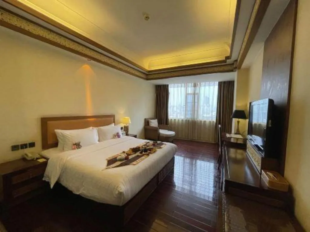 Bed in Kunming Tailong Hongrui Hotel