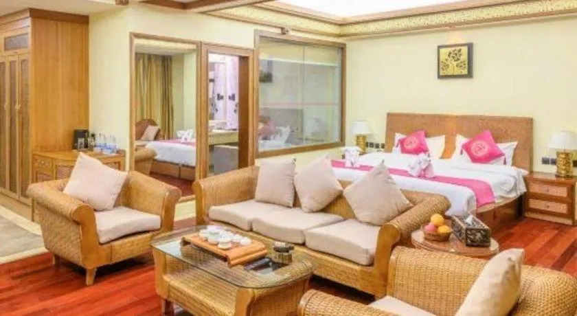 Bed in Kunming Tailong Hongrui Hotel