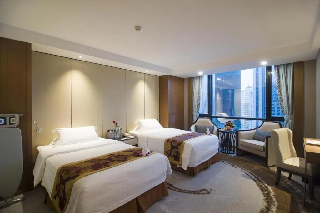 Bed in Hainan Junhua Haiyi Hotel